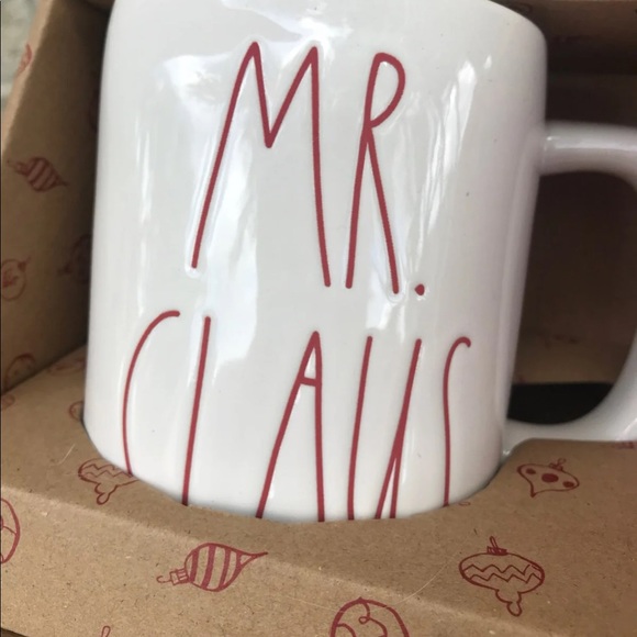 Rae Dunn MR. & MRS. CLAUS mugs - Picture 2 of 3